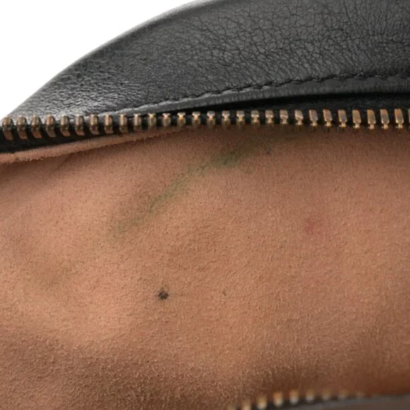 Authentic Gucci GG Marmont Matelassé Round Mini Bag – Black - Picture 5 of 11